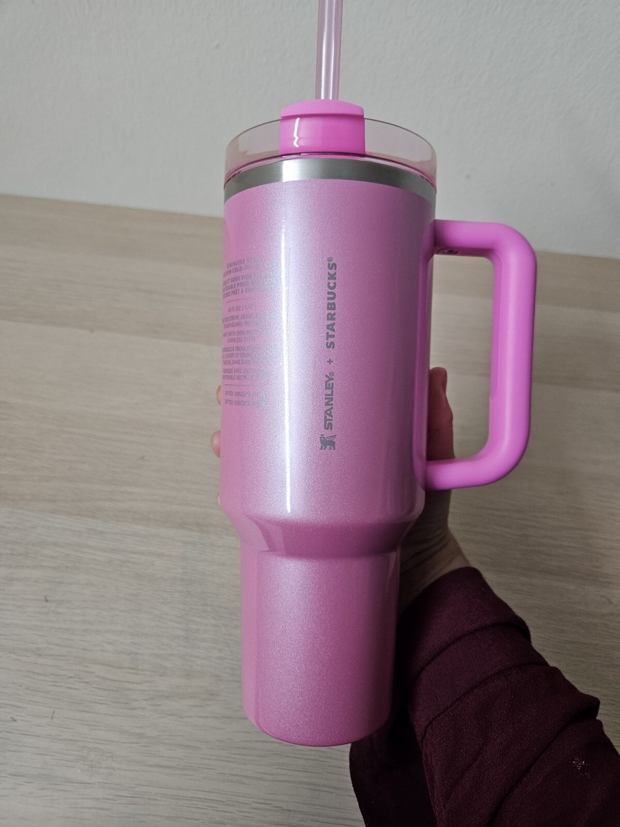 Stanley x Starbucks Exclusive 2024 Pink 40oz Tumbler NEW