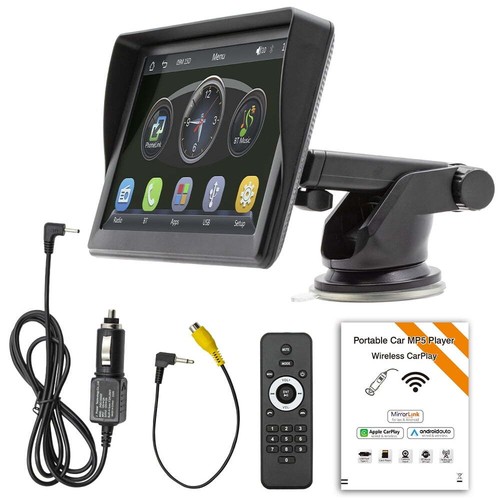 ESSGOO Wireless Apple Carplay & Android Auto 7" Touchscreen Car Dash Unit - Bild 6 von 6