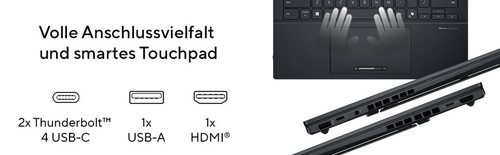 ASUS ZenBook Duo OLED U9-285H 32GB 1TB UX8406CA-QL203X W11P - Bild 8 von 9