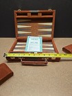 Vintage Suitcase Style Backgammon game 11 Inches By 7 3/4 (Closed) Inst. — photo 6