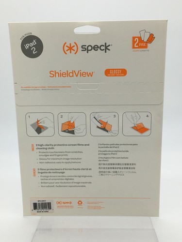 Speck Products ShieldView Screen Protector for iPad 2 - Glossy (SPK-A0413) NEW! - Picture 2 of 7