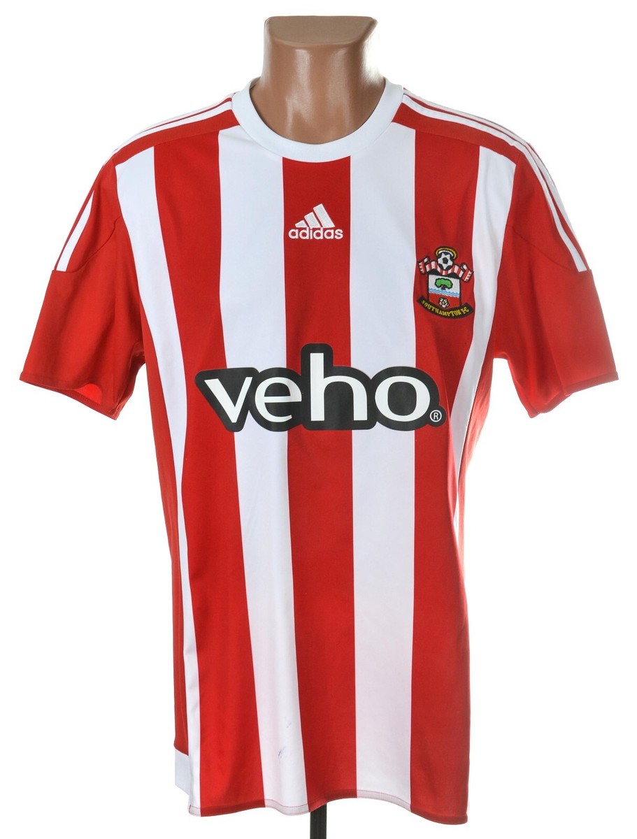 15/16 adidas サウサンプトン ユニフォーム SOUTHAMPTON 2015/2016 HOME FOOTBALL SHIRT ADIDAS SIZE L | eBay