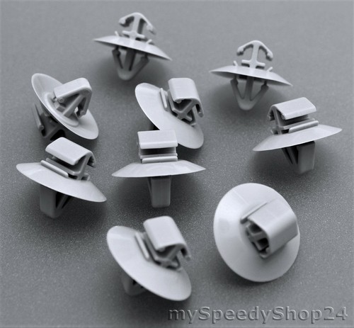 YOU.S Seitenleisten Clips Set 80-teilig - Befestigungsclips Für Mercedes C-Klasse W202 & E-Klasse W210