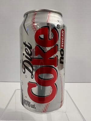 2005 Australian Coca-Cola Diet Coke Silver colored can: 375ml - Unopened & Empty