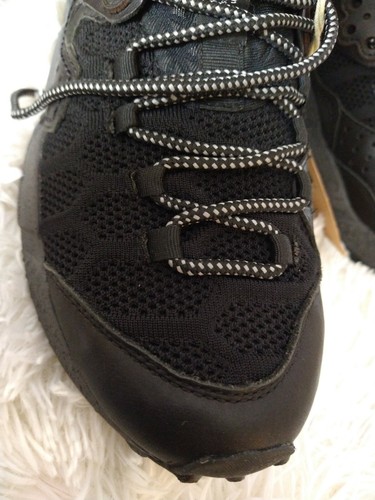 Flower Mountain 265061 Mens Kotetsu Leather Low-Top Sneakers Black Size 10M/ 44 - Picture 9 of 12