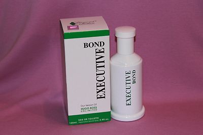 Executive Bond EDT 3.4 fl.oz a version of  UNLIMITED BY HUGO BOSS FOR MEN