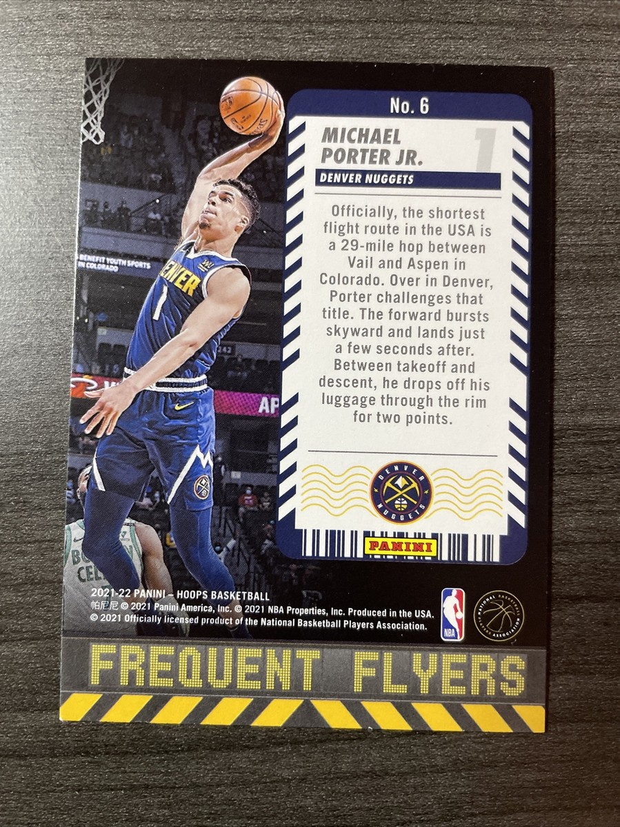 NBA カード Michael Porter Jr. (RC) 2021-22 Panini NBA Hoops Michael Porter Jr. FREQUENT FLYERS