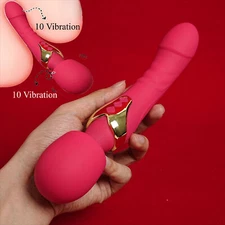 Stimulator Vibrator Anal Butt Plug Dildo Prostate Massager Sex Toy for Men Women