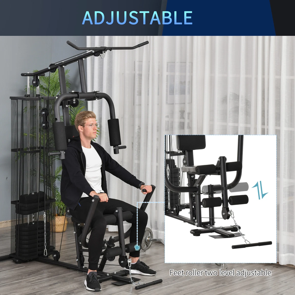 Multifunction Weight Training Machine UPPER BODY Leg Training Machine