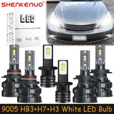 For Lexus ES300 1997-2003 Combo LED Headlights Bulbs High Low Beam Fog Light Z8