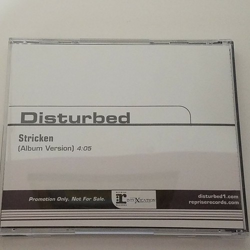 Disturbed Stricken Album Version Single Promo CD USA PRO-CDR-101601 - Picture 2 of 2