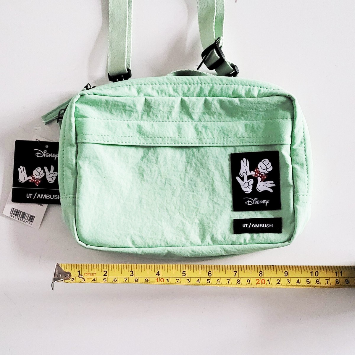 Ambush Yoon x Disney Minnie Mouse Uniqlo UT LOVE Mint Green Crossbody Purse Ambush Yoon x Disney Minnie Mouse Uniqlo UT LOVE Mint Green  main image 3