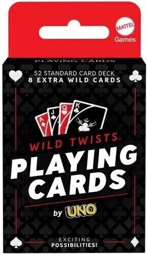 Wild Twists Playing Cards by UNO - Entertainment Earth