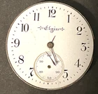 Antique 1903 Elgin Grade 269 Pocket Watch Movement Parts Good Balance 0s 7j USA