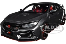2021 HONDA CIVIC TYPE R (FK8) RHD POLISHED METAL GRAY 1/18 CAR BY AUTOART 73221