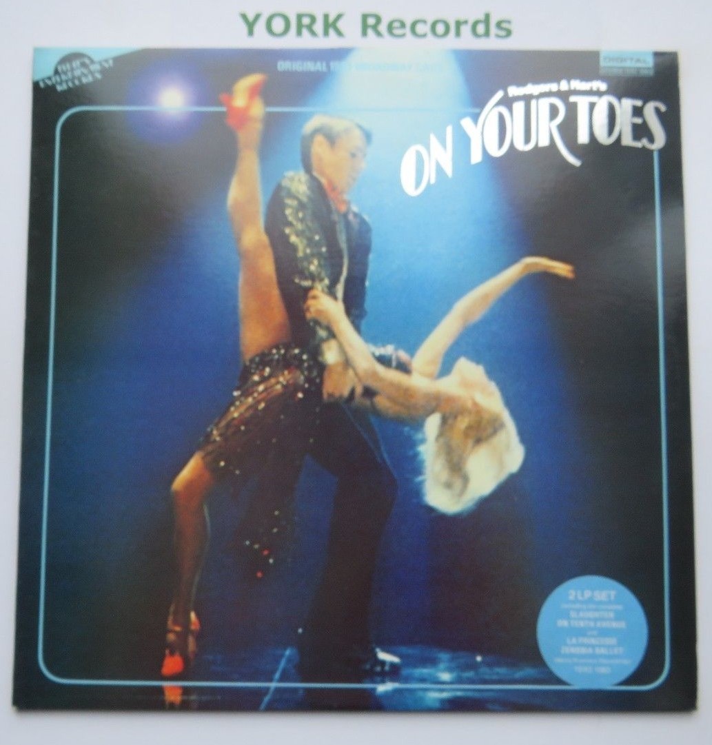 ON YOUR TOES - Original Broadway Cast - Ex Double LP Record That's