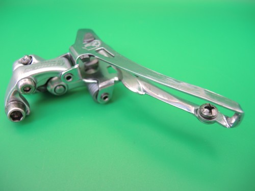 CAMPAGNOLO CHORUS 9/10 SPEED BRAZE ON FRONT DERAILLEUR CIRCA 2001 - REBUILT - Picture 5 of 12
