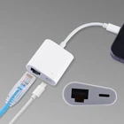 Lighting to RJ45 Ethernet OTG Adapter LAN Wired Network Cable/Hub