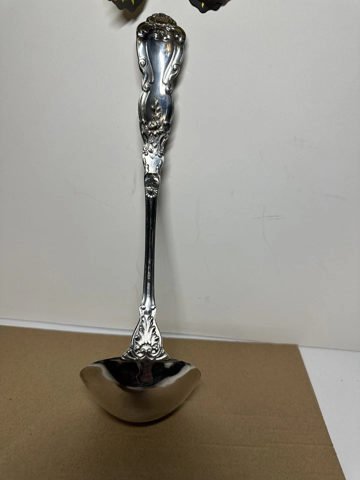 Gorham Silverplate IMPERIAL CHRYSANTHEMUM Punch/Soup Ladle - Image 2 of 4
