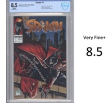 Spawn #5 - Key Comic & 1st appearance of Billy Kincaid- CBCS 8.5 -Brand New Slab