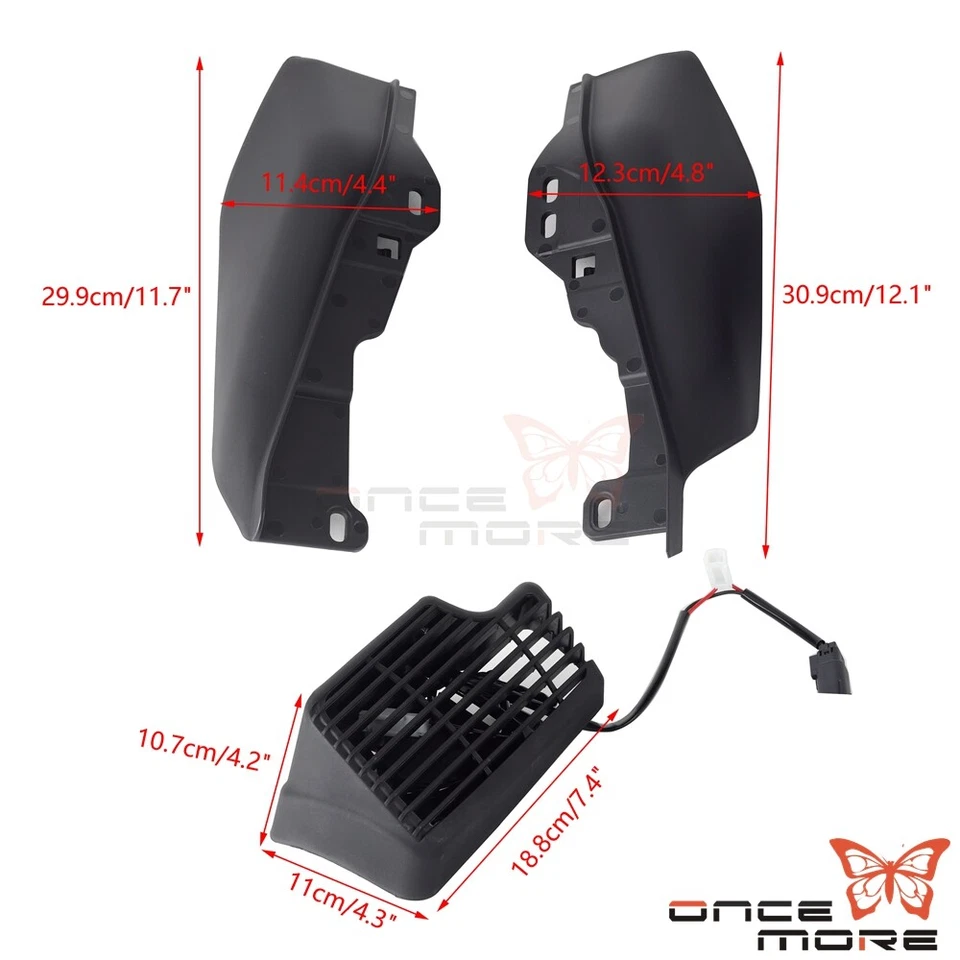 Cool Flow Fan Kits For Harley Electra Glide Touring Road Glide Ultra Limited 17+ - Imagem 2 de 4