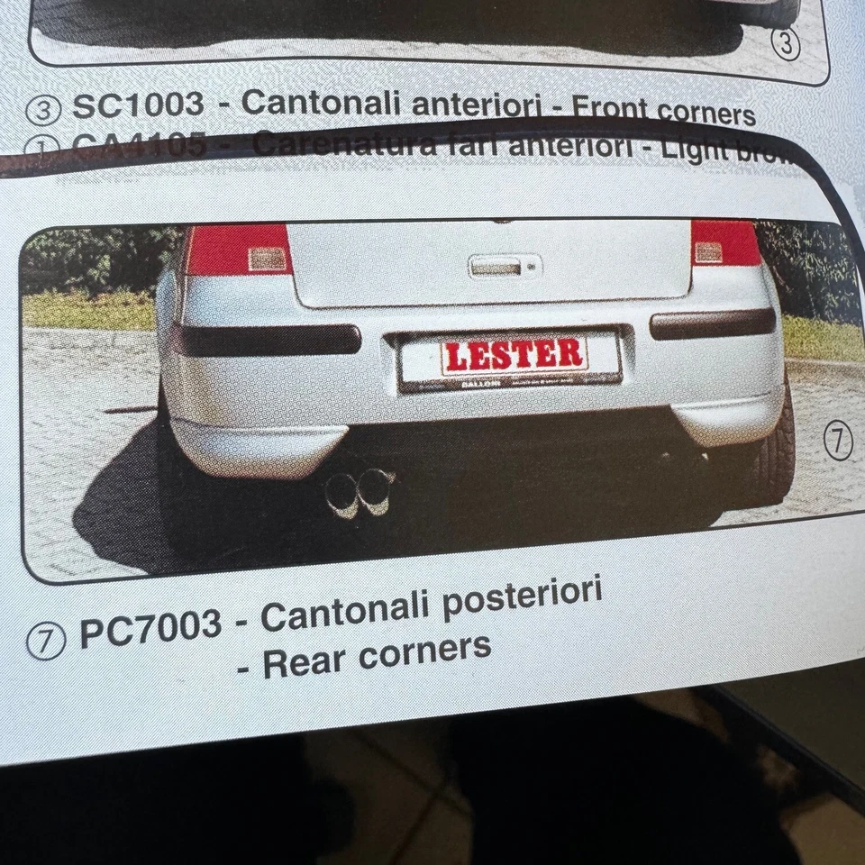 VW Golf 4 Heckspoiler Lippe, Heckschürzen Anbau Golf IV Spoiler - Golf 4 Tuning - Bild 2 von 4