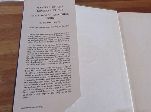 MASTERS of the JAPANESE PRINT ~ Richard Lane. 1st Edn 1962 HbDj HERE in MELB - Picture 4 of 12
