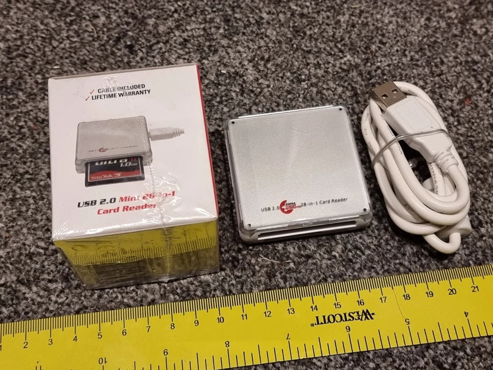 1GB MMC MOBILE MEMORY CARD + USB MULTI READER NEW! Reduced Size Nokia N-Gage QD - Image 4 of 4