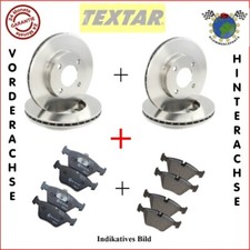 Kit Bremsscheiben Und Bremsbeläge Vorne + Hinten Textar Für Ford Usa Explorer #P