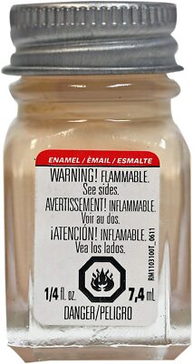 Testors Model Paint #1116 Cream Enamel .25 oz Free Shipping