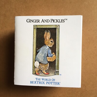 Border Fine Arts Beatrix Potter Ginger & Pickles Figurine mini diorama 1998