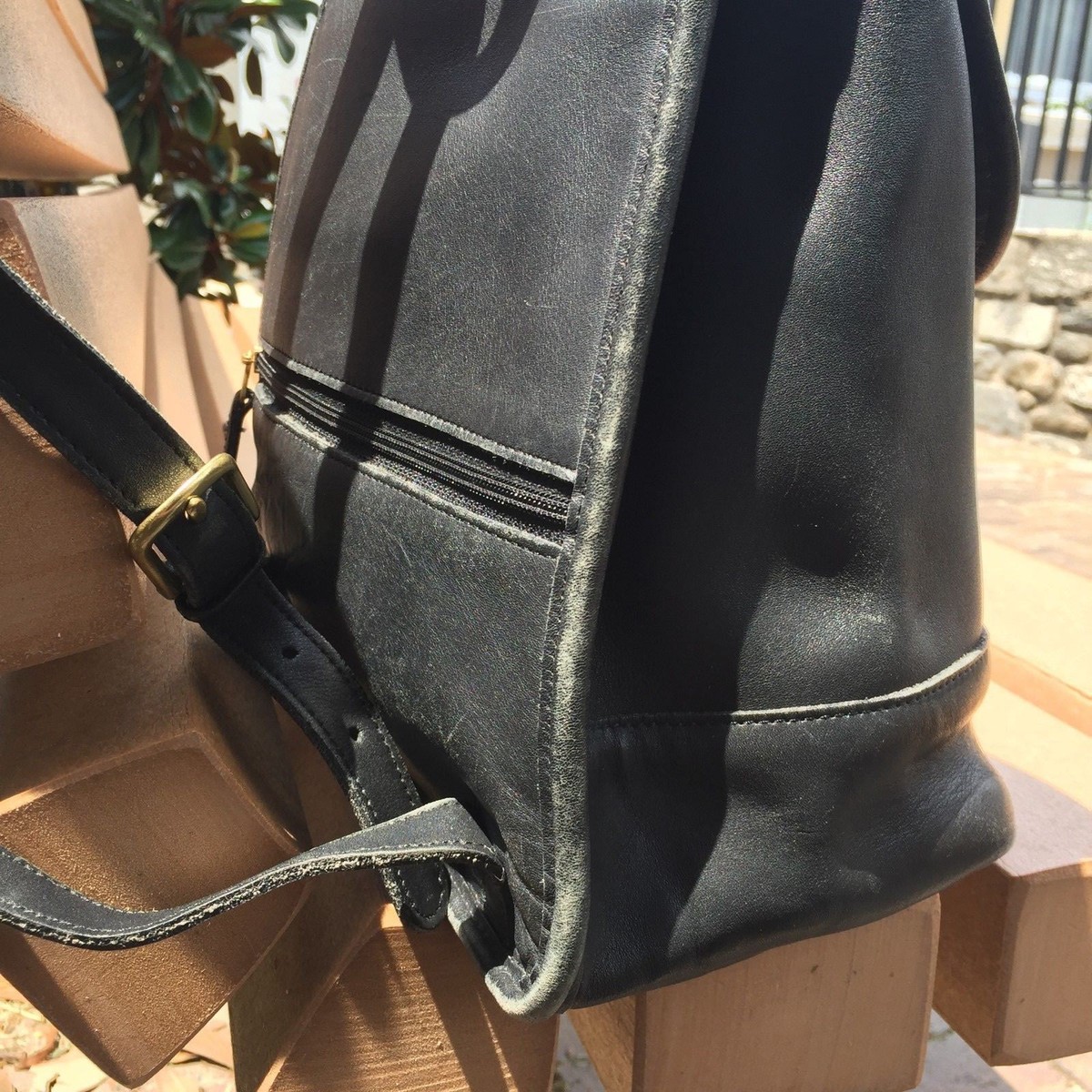 Vintage Coach® Large Daypack - Black | eBay Vintage Coach® Large Daypack - Black | eBay