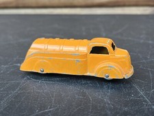 VTG Tootsie Toy USA Made Orange GMC Cabover Oil Tanker Fuel Truck Good shape