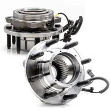 Pair Front Wheel Bearing Hubs For 2011-2016 Ford F-250 F-350 Super Duty 4WD SRW