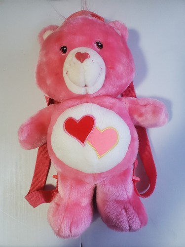 Love A Lot Care Bear Backpack 2003 - Picture 1 of 3