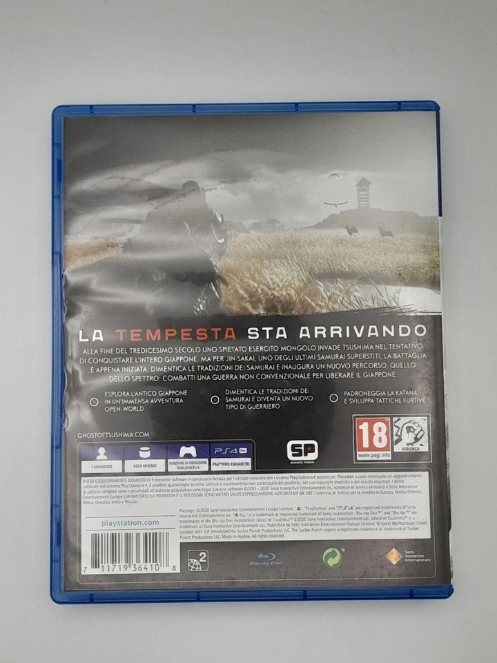 PS4 Ghost of Tsushima, foto 2 di 3