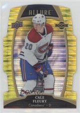 2019-20 Upper Deck Allure Rookies Yellow Taxi Cale Fleury #95 z1b