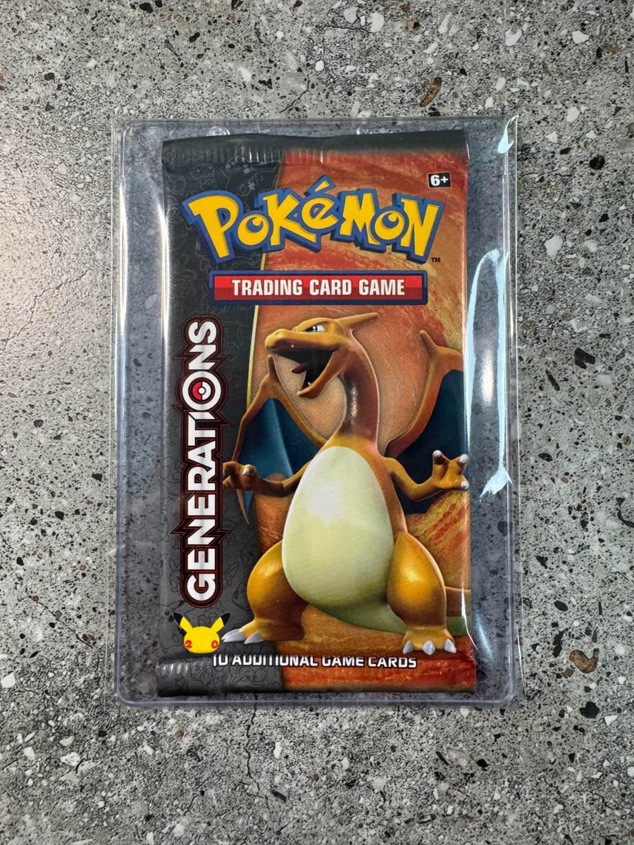 Pokemon TCG 4x (=1 Artset) 2016 Generations Booster Pack