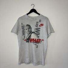 Vintage Mens T Shirt Nike 90s Charles Barkley Basketball Sports Single Stitch