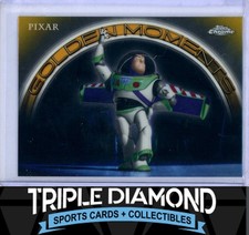 2025 Topps Pixar Gold #GM-18 Golden Moments Buzz Switched To Spanish Mode B319