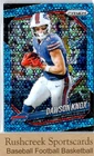2025 Panini Prizm Football No Huddle Blue Dawson Knox #65