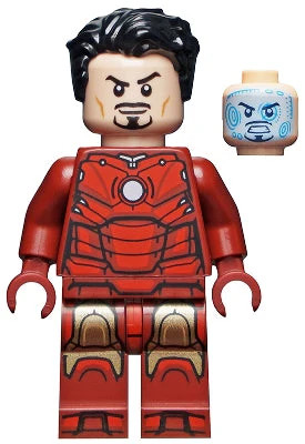 LEGO® Minifigure Super Heroes sh0739 Iron Man Mark 3 Armor Hair - Picture 1 of 1