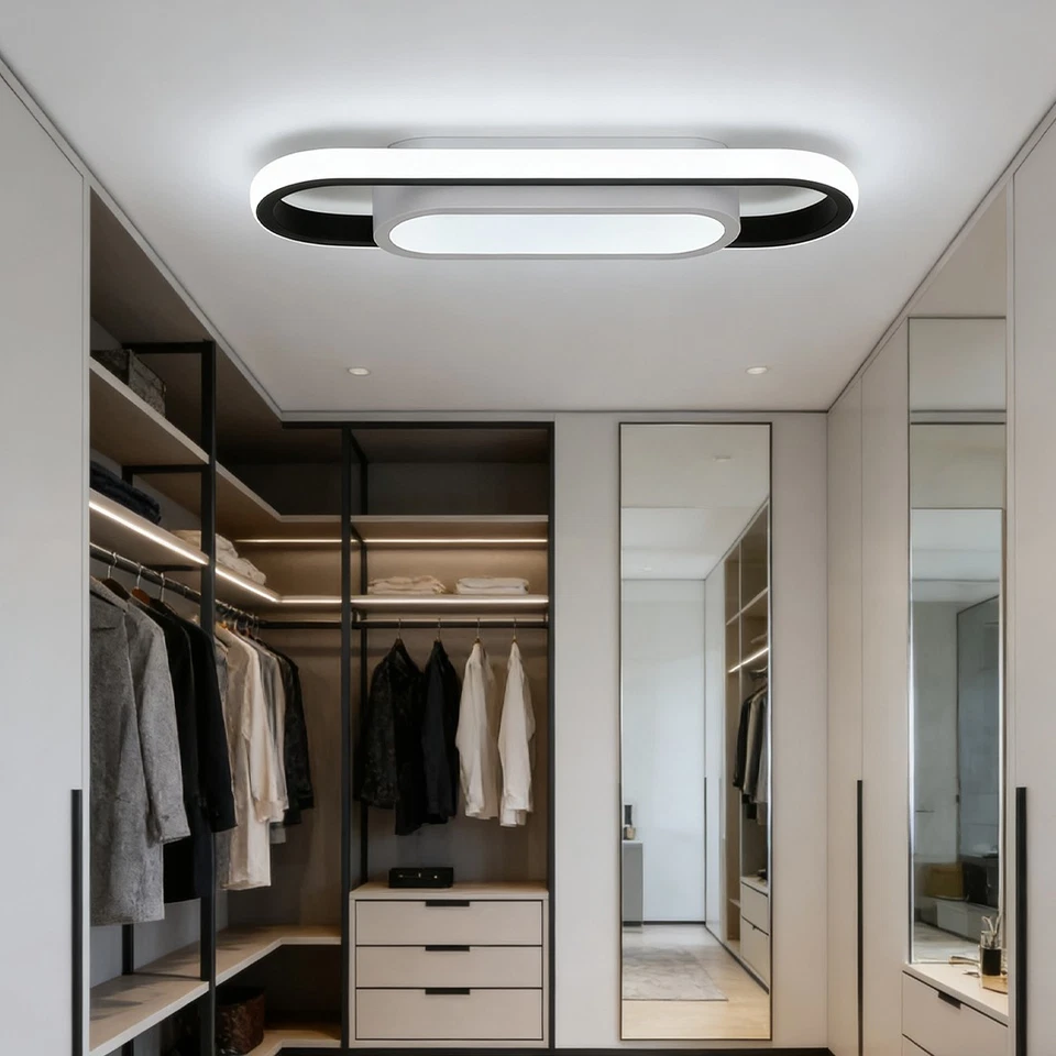LED Deckenlampe Deckenleuchte Panel Schlafzimmer Bad Wohnzimmer Flur Küche lampe - Bild 2 von 4