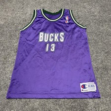 Vintage Champion Glen Robinson Bucks NBA Jersey Youth XL 18 20 Milwaukee 80s USA