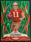 2025 Panini Phoenix Football Green Seismic Steve Spurrier #74