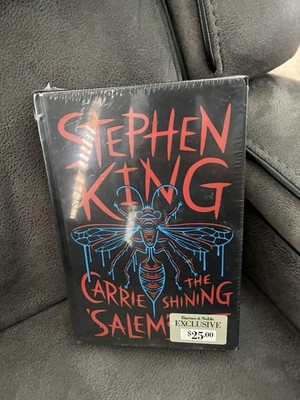 Exclusive  [Three Novels] Carrie Salem's Lot the Shining by Stephen King