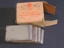 BOX OF 4 Toledo 3/8" Inch Jaw NC Replacement Pipe Threading Chaser Die Set Chuck