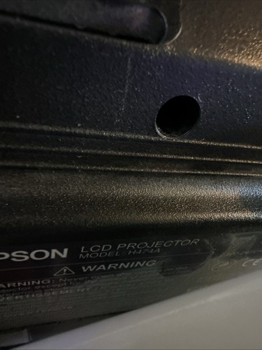 Epson PowerLite 1940W 3LCD WXGA Projector 4200 Lumens 938 Lamp Hours Tested - Picture 4 of 6