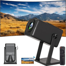 Mini Proiettore Portatile Con Supporto 4K/1080P Film, Android 11, 40-150 Pollici