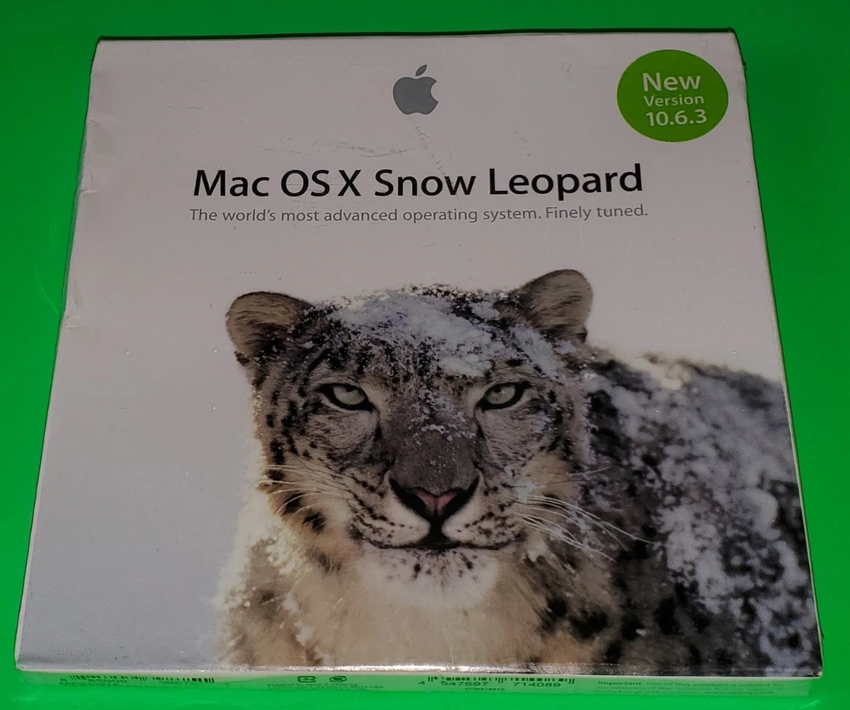 Preços baixos em Mac OS X Snow Leopard | eBay